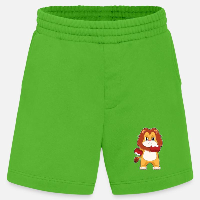 Löwe Boxer Boxhandschuhe Boxen - Heavyweight Shorts - made by SPREAD  - Apple Neon