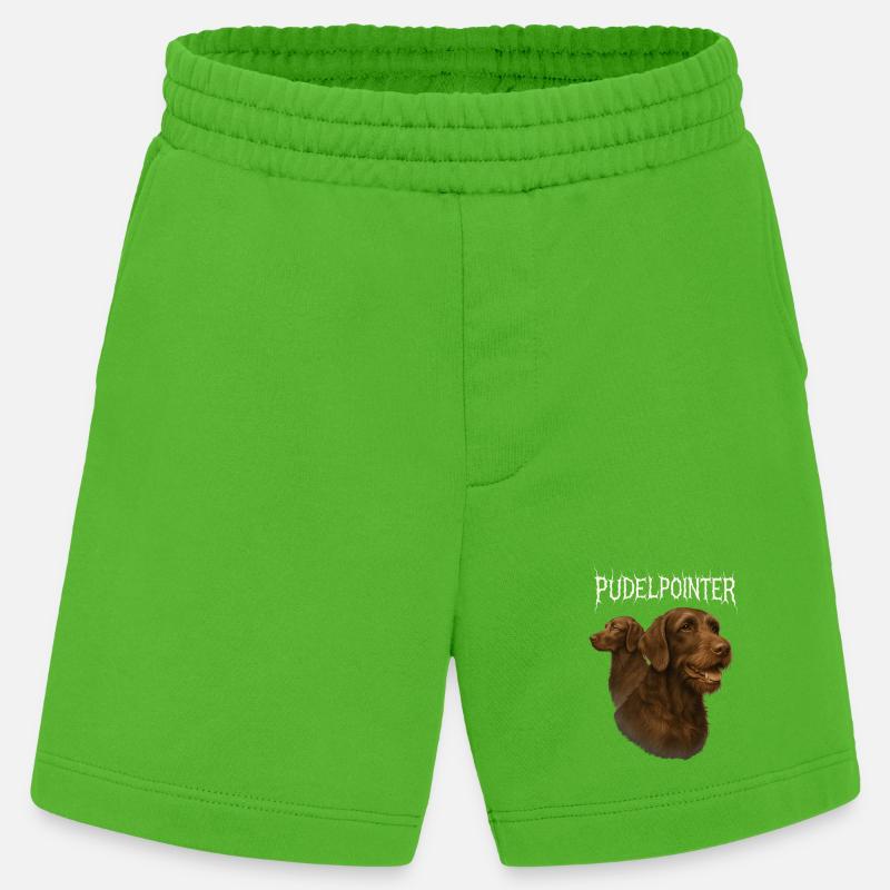 Pudelpointer - Heavyweight Shorts - made by SPREAD  - Apple Neon