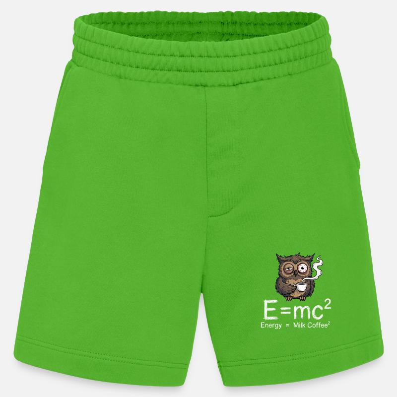 E=mc²: The true coffee formula - Heavyweight Shorts - made by SPREAD - Apple Neon
