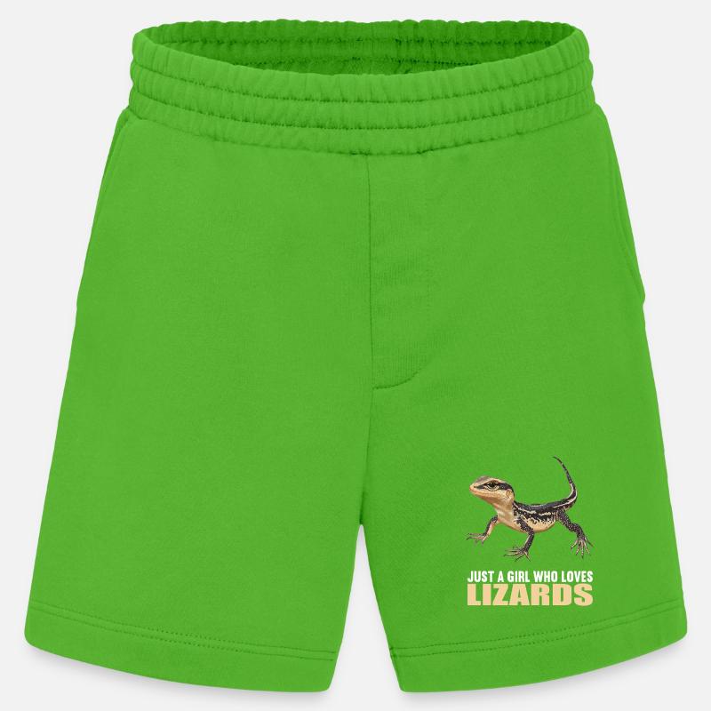 Eidechsen Eidechse - Heavyweight Shorts - made by SPREAD  - Apple Neon