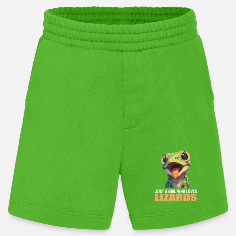 Eidechsen Eidechse - Heavyweight Shorts - made by SPREAD  - Apple Neon