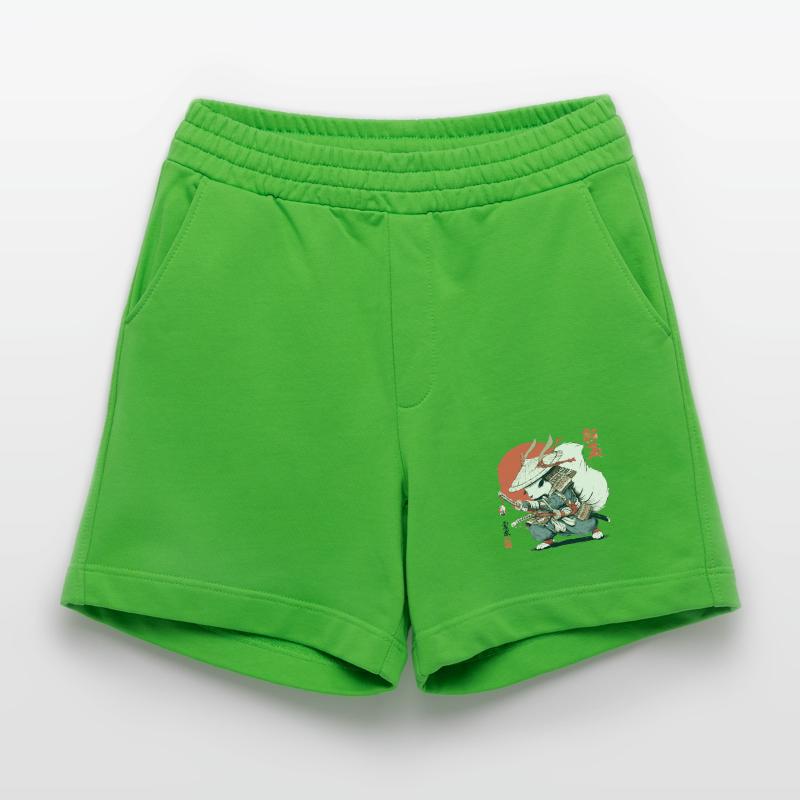 Samurai-Eichhörnchen, japanischer Krieger, Ukiyo-e-Stil Su Heavyweight Shorts - made by SPREAD 