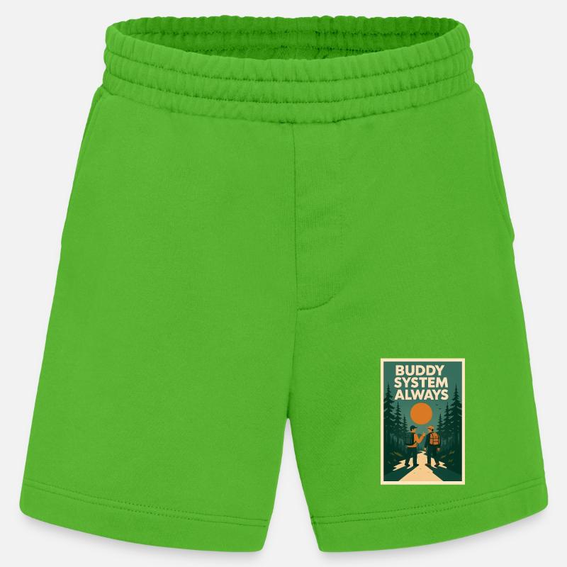 Système Always Buddy | Scouts - Short bio épais fabriqué en UE - Apple Neon