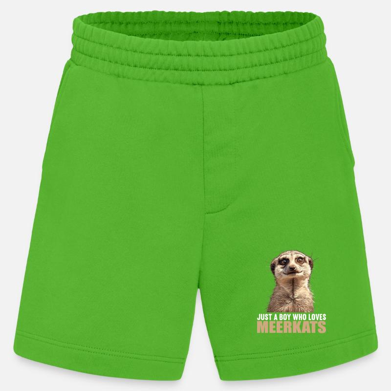 Suricate Erdmännchen - Short bio épais fabriqué en UE - Apple Neon