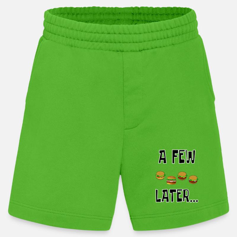 ein paar Hamburger später - Heavyweight Shorts - made by SPREAD - Apple Neon