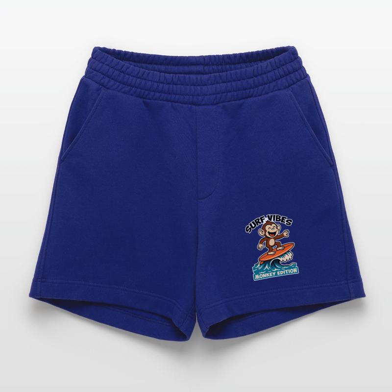 Surf Vibes, Monkey Edition. Glücklicher Surfaffe Heavyweight Shorts - made by SPREAD 