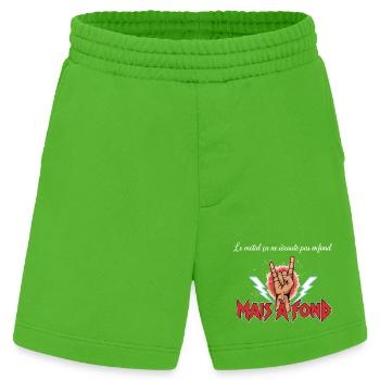 Ohrtuch aus Metall - Hand - Heavyweight Shorts - made by SPREAD  - Apple Neon - Vorne