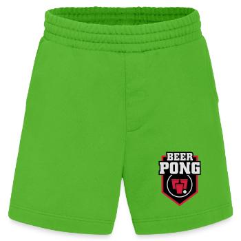 Beer Pong Patch - Heavyweight Shorts - made by SPREAD  - Apple Neon - Vorne