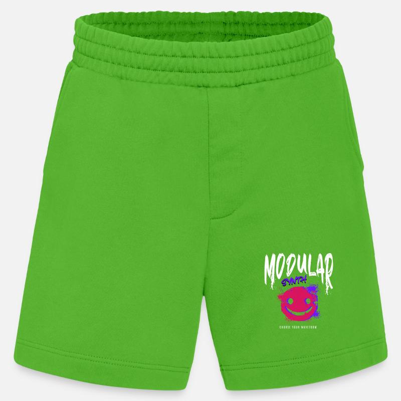 Modular Synth Synthesizer Waveform - Heavyweight Shorts - made by SPREAD  - Apple Neon