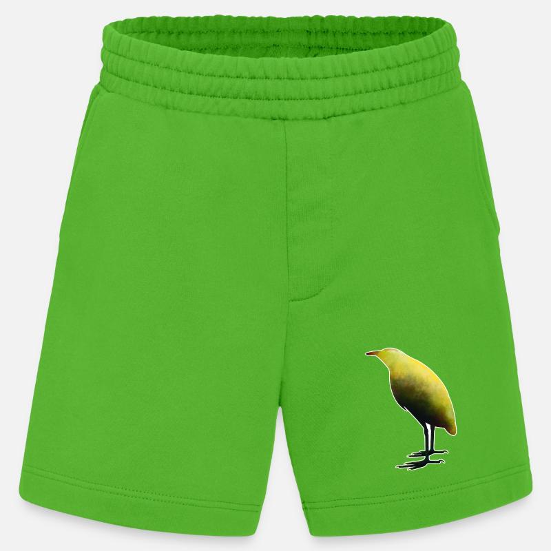 Bittern.1 - Short bio épais fabriqué en UE - Apple Neon