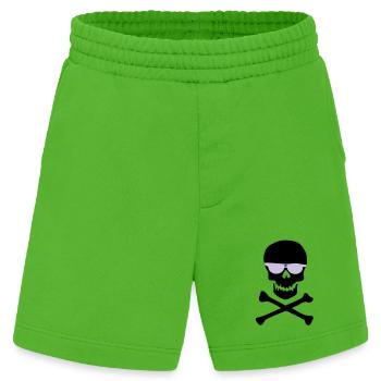 Piratl_mit_brille - Short bio épais fabriqué en UE - Apple Neon - Devant