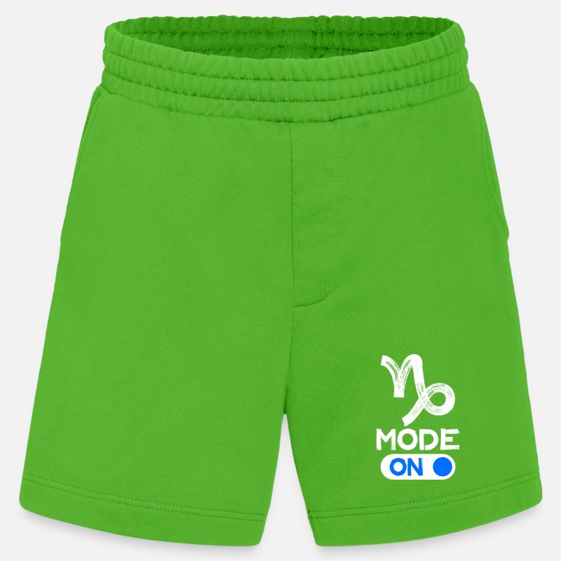 Astronomie Steinbock Statement Aberglaube Himmel - Heavyweight Shorts - made by SPREAD  - Apple Neon