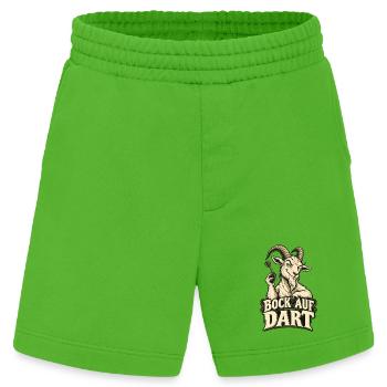 Bock auf Dart - Heavyweight Shorts - made by SPREAD  - Apple Neon - Vorne