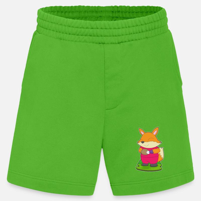 Fuchs Baseball Baseballhandschuh - Heavyweight Shorts - made by SPREAD  - Apple Neon