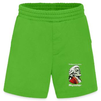 Wolfgang Amadeus Munster – ein Monster mit Klasse - Heavyweight Shorts - made by SPREAD  - Apple Neon - Vorne