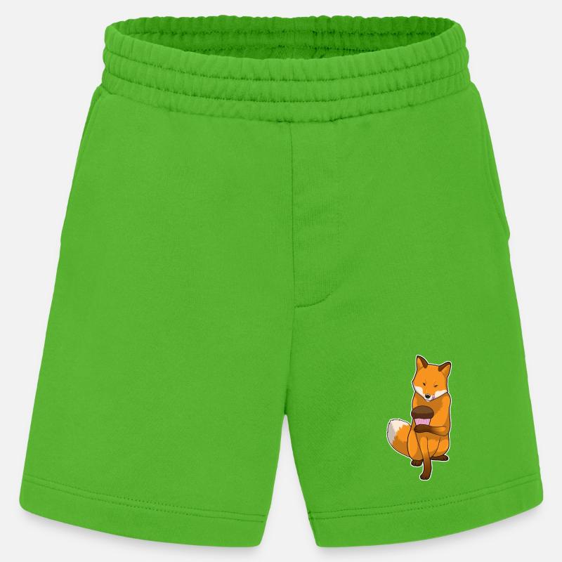 Fuchs Muffin - Heavyweight Shorts - made by SPREAD  - Apple Neon