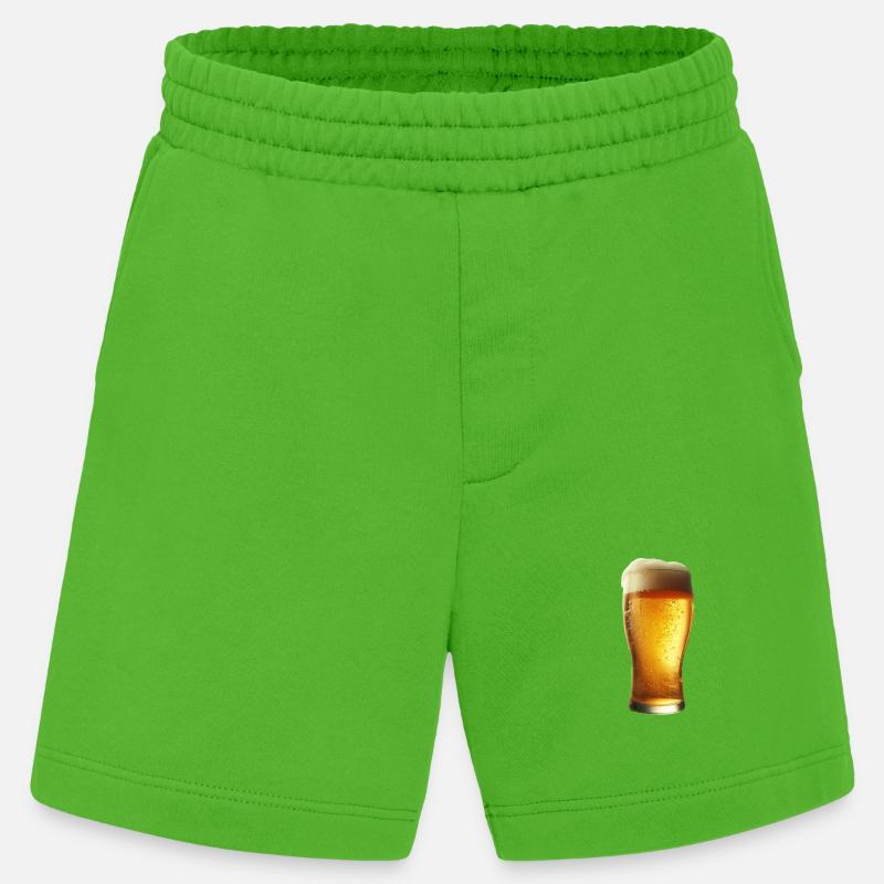 Ein eiskaltes Bier - Heavyweight Shorts - made by SPREAD  - Apple Neon