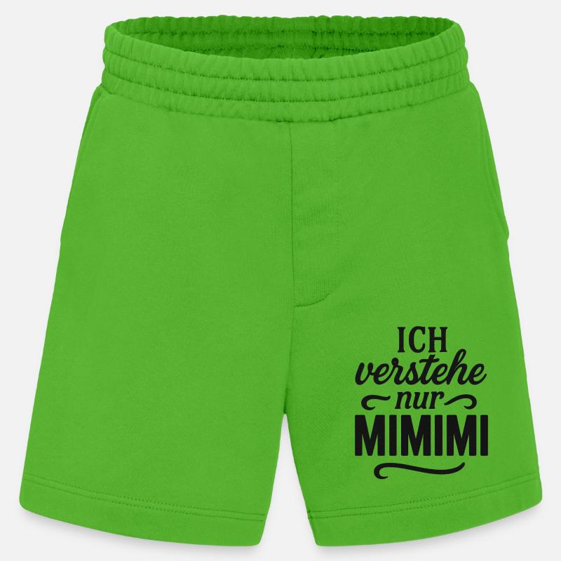 Mimimi Saying Funny Office - Heavyweight Shorts - made by SPREAD  - Apple Neon