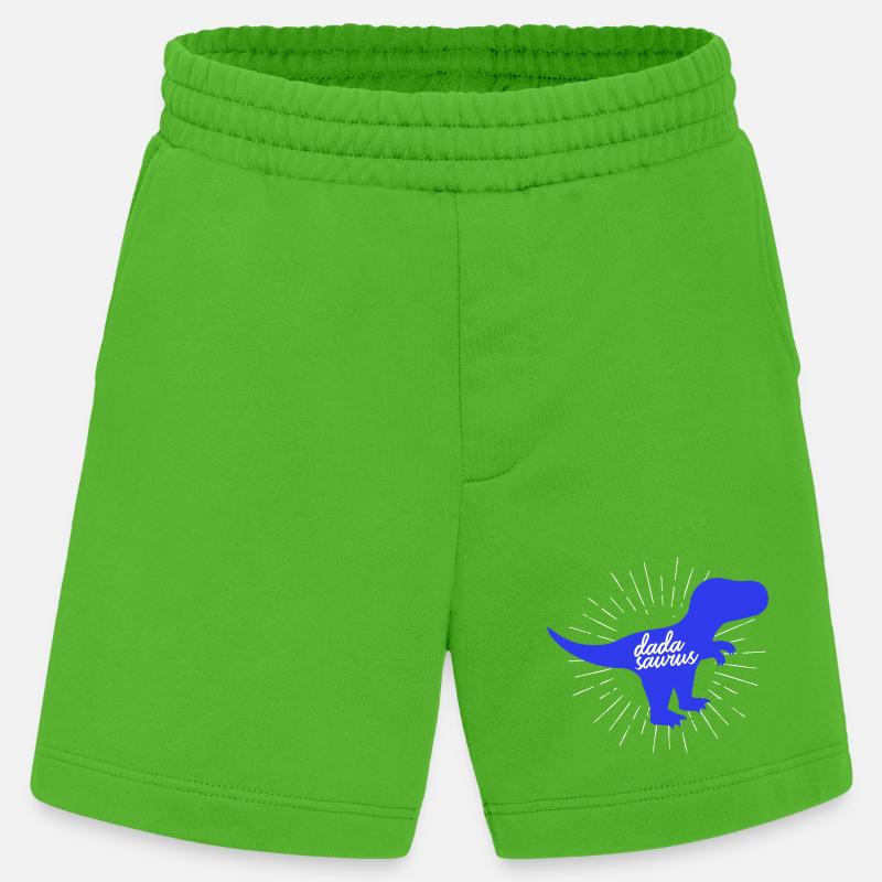 Dadasaurus Dadasaurus Daddy Dinosaur T-Rex - Short bio épais fabriqué en UE - Apple Neon