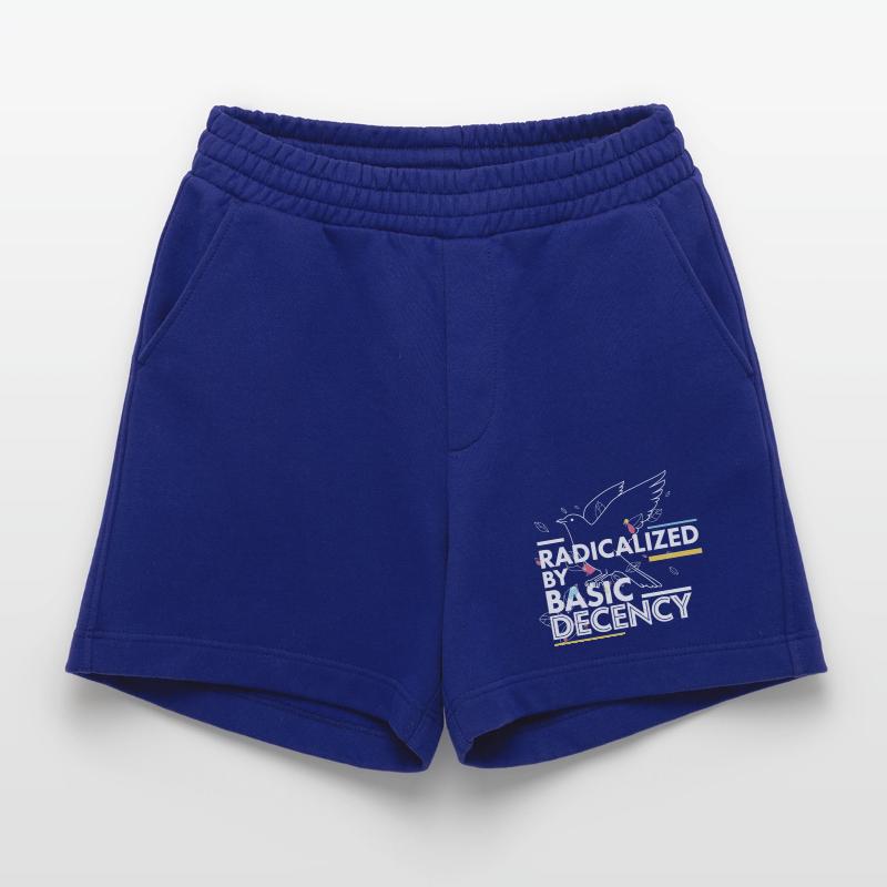 Radicalized by Basic Decency Statement Design Heavyweight Shorts - made by SPREAD 