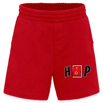 Hip Hop - Heavyweight Shorts - made by SPREAD  - Rot - Vorne