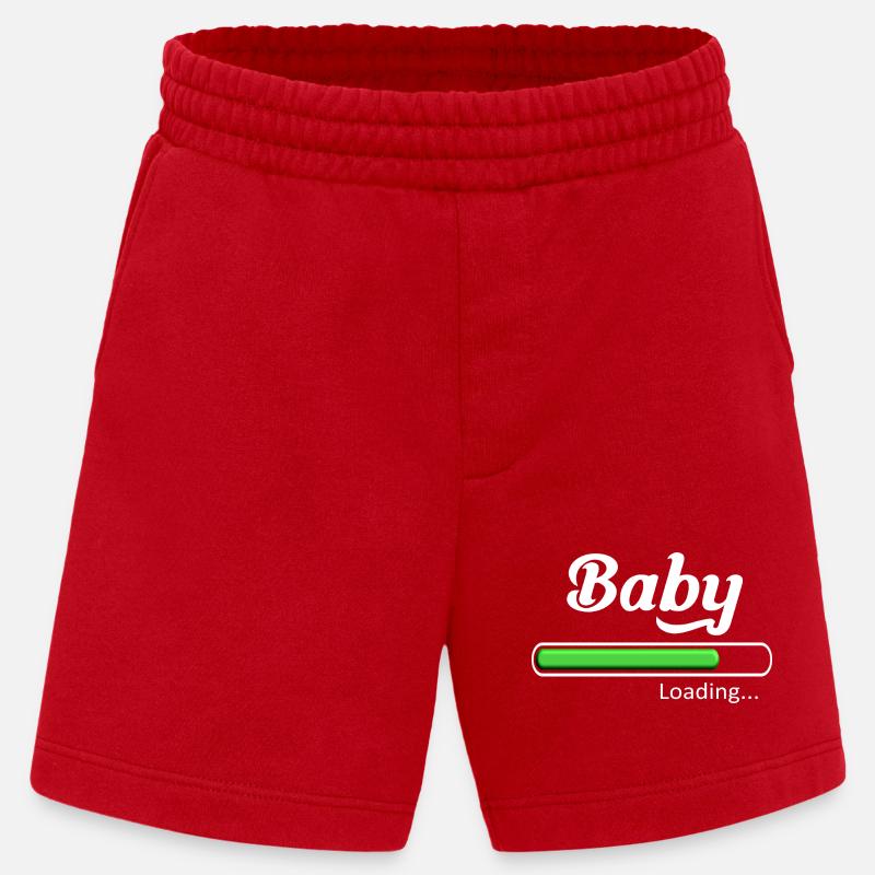 Baby-Loading. - Heavyweight Shorts - made by SPREAD - Rot