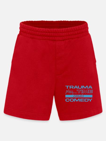 Trauma + Time = Comedy - Heavyweight Shorts - made by SPREAD - red