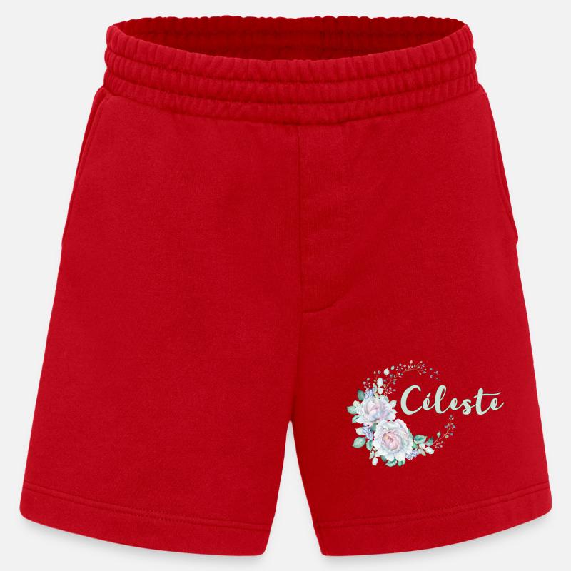 Für Celeste - Heavyweight Shorts - made by SPREAD  - Rot