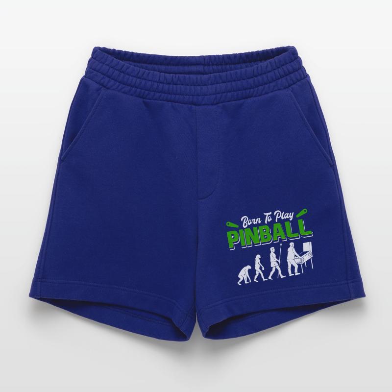 Born to Play Pinball Retro Evolution Arcade Design Heavyweight Shorts - made by SPREAD 