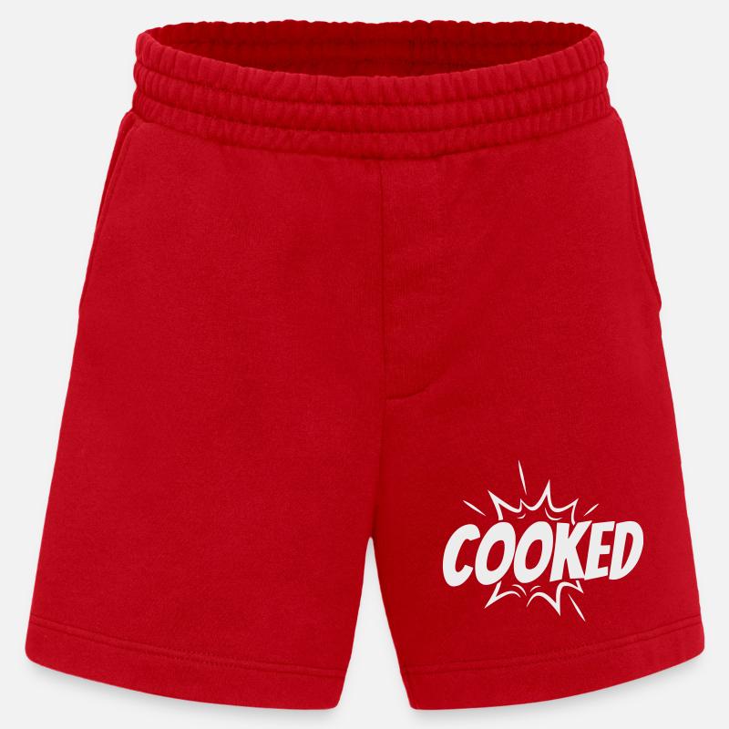 Cooked Explosiver Comic-Style - Heavyweight Shorts - made by SPREAD  - Rot