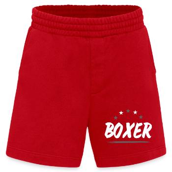 Boxer Boxen Sport - Heavyweight Shorts - made by SPREAD  - Rot - Vorne