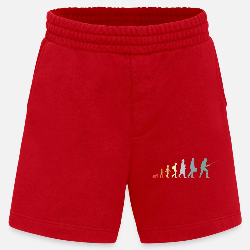 Fencer Evolution - Heavyweight Shorts - made by SPREAD  - red
