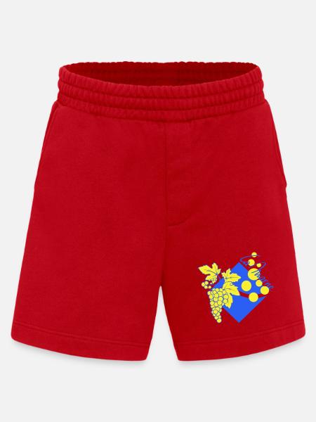 Logo revisited the Marne - Heavyweight Shorts - made by SPREAD  - red