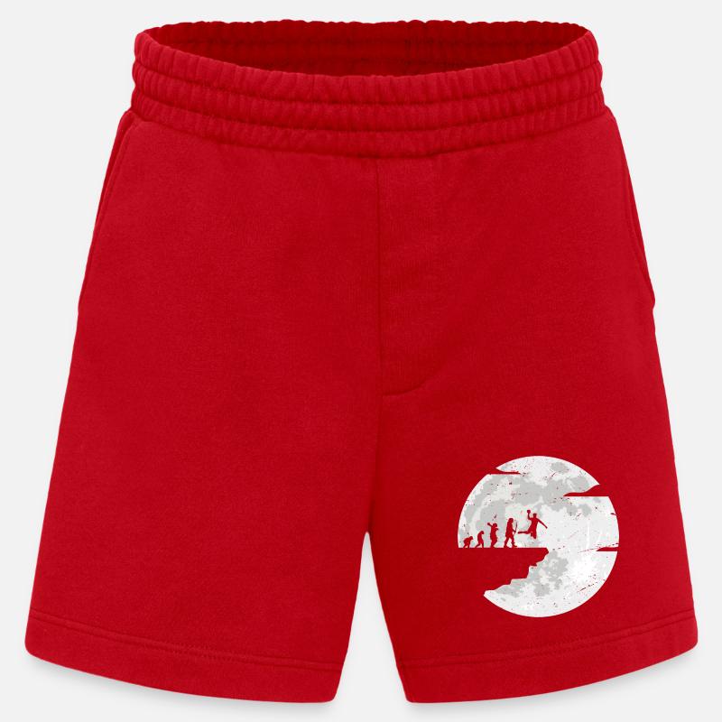 Feier der Mondevolution - Heavyweight Shorts - made by SPREAD  - Rot
