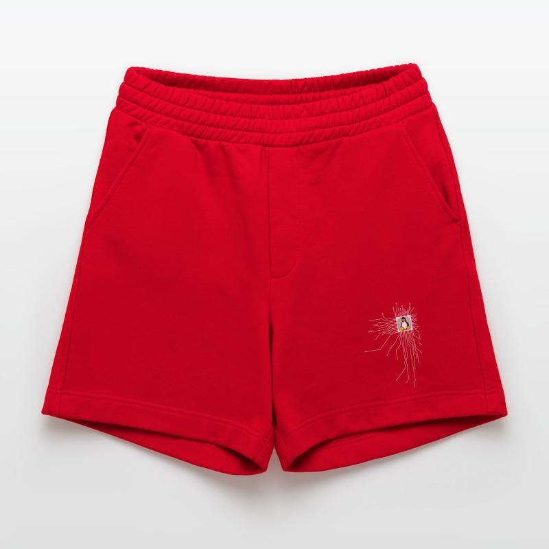 board Penguin Core Heart Computer pc Nerd program Heavyweight Shorts - made by SPREAD 