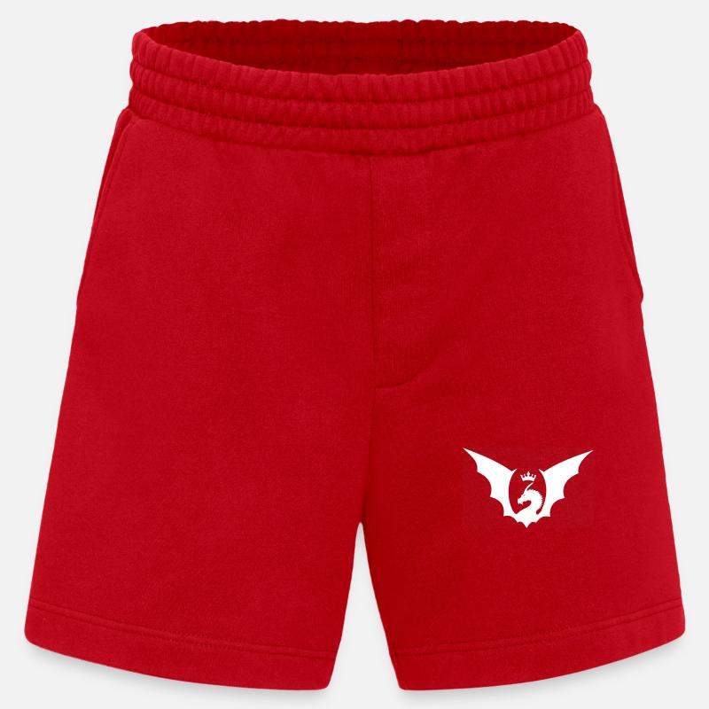 logo etheryon - Short bio épais fabriqué en UE - rouge