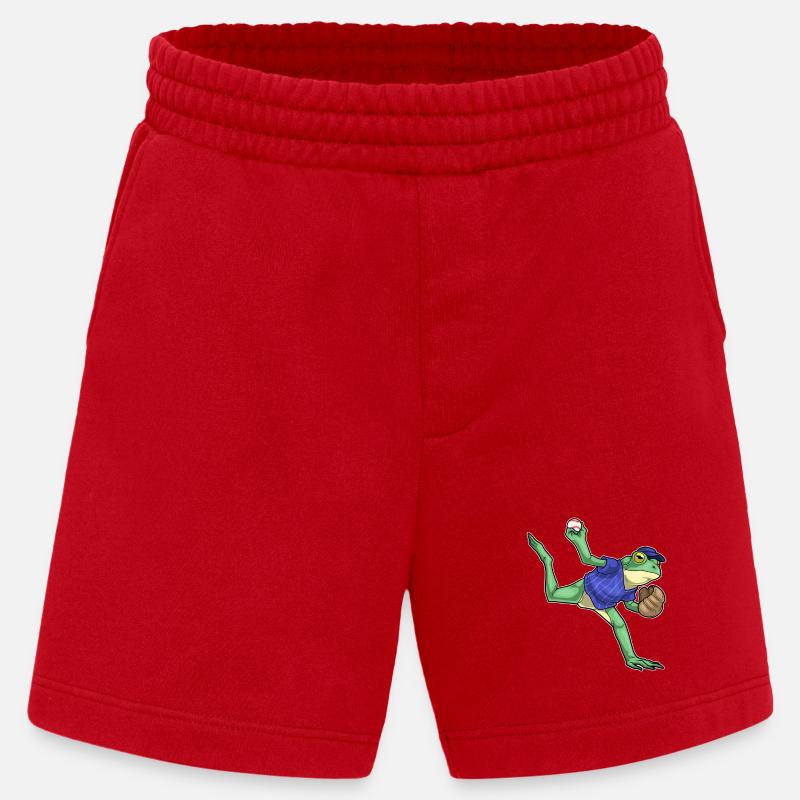Frog Baseball Gant de baseball - Short bio épais fabriqué en UE - rouge