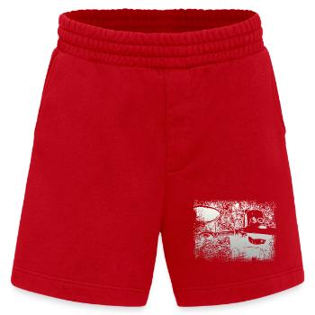 Simson Schwalbe KR51 - Heavyweight Shorts - made by SPREAD  - Rot - Vorne