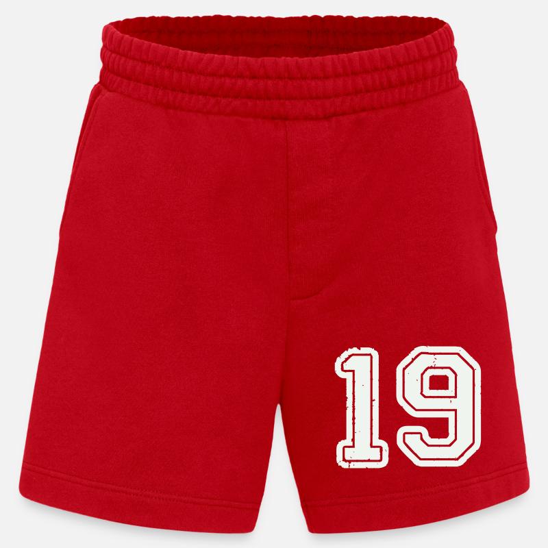 19 - Heavyweight Shorts - made by SPREAD - red