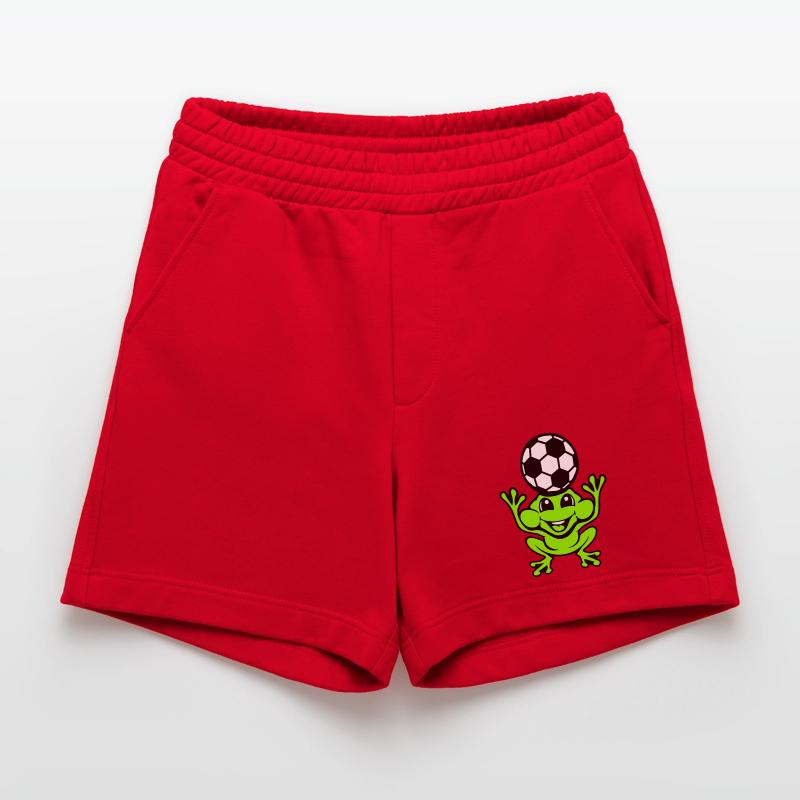 Frog Soccer Header Ball Playing Toad Heavyweight Shorts - made by SPREAD 