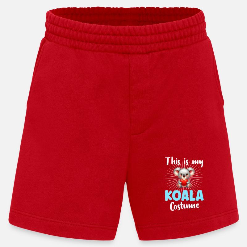 Koala Koalabär - Heavyweight Shorts - made by SPREAD - Rot