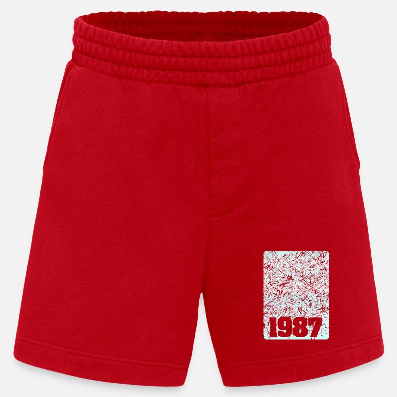 Figure 1987 - Heavyweight Shorts - made by SPREAD  - red