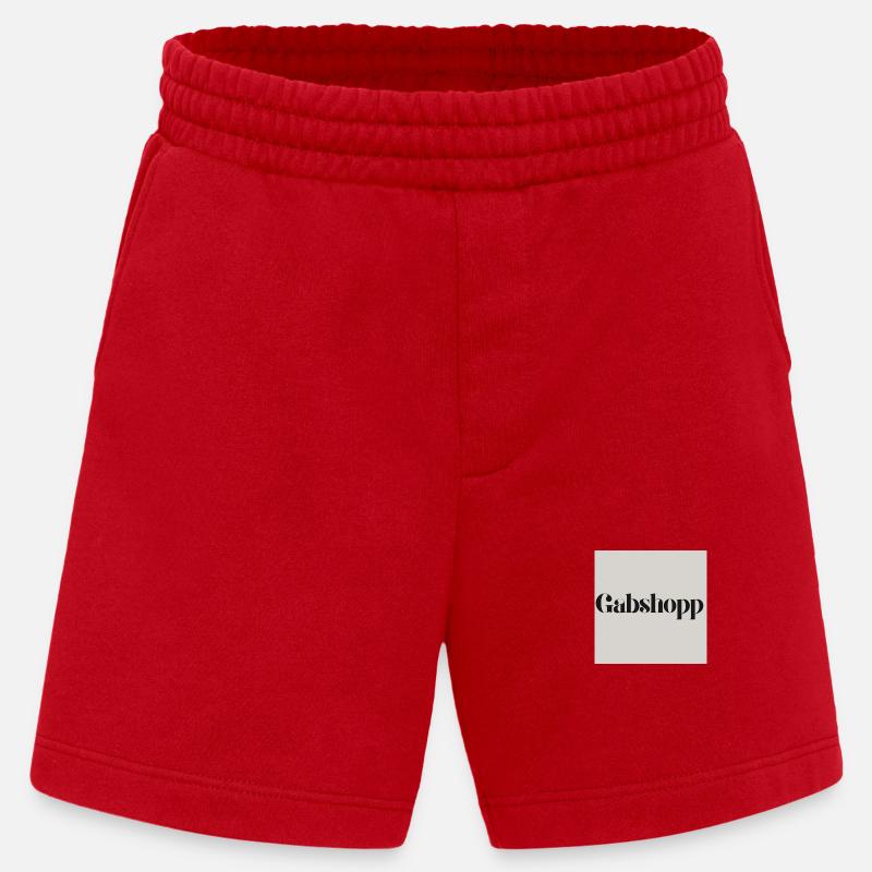 logo - Heavyweight Shorts - made by SPREAD  - red