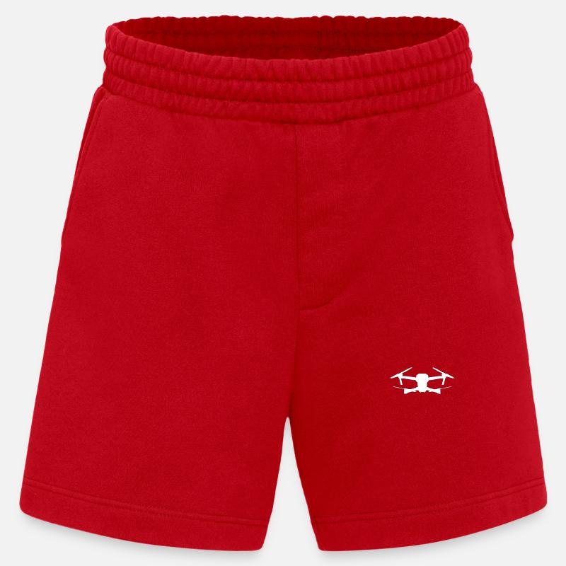 DJI MAVIC PRO DRONE - Heavyweight Shorts - made by SPREAD  - Rot