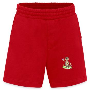 Otter Max  - Heavyweight Shorts - made by SPREAD  - Rot - Vorne