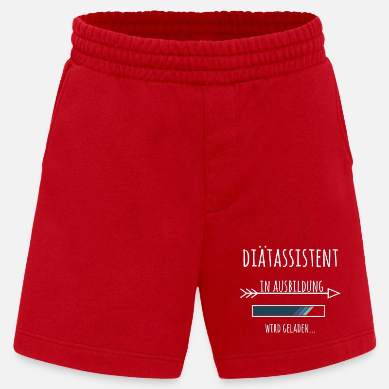 Ausbildung Diätassistent Beruf - Heavyweight Shorts - made by SPREAD  - Rot