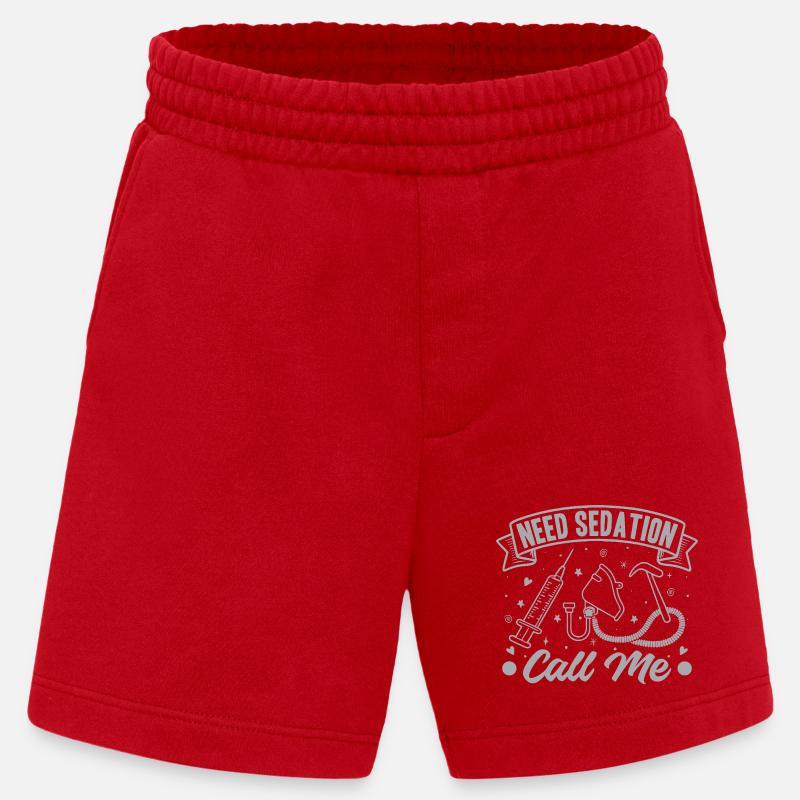 Anesthesiologist Need Sedation Anesthesia - Heavyweight Shorts - made by SPREAD  - Rot
