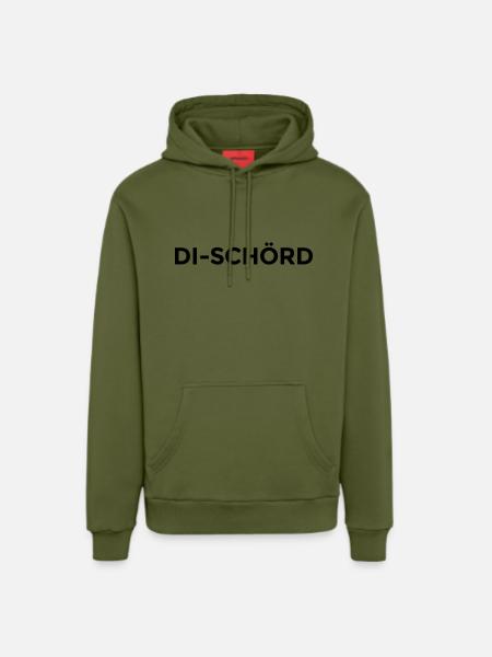 Di-Schörd montserrat - Organic Relaxed Hoodie Made in EU - MOSS GREEN