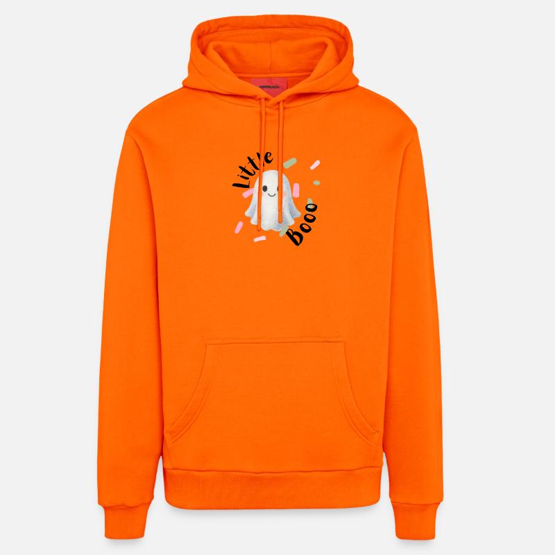 Ghost Ghost Idée cadeau Halloween - Sweat à capuche bio décontracté fabriqué en UE - SUNSET ORANGE