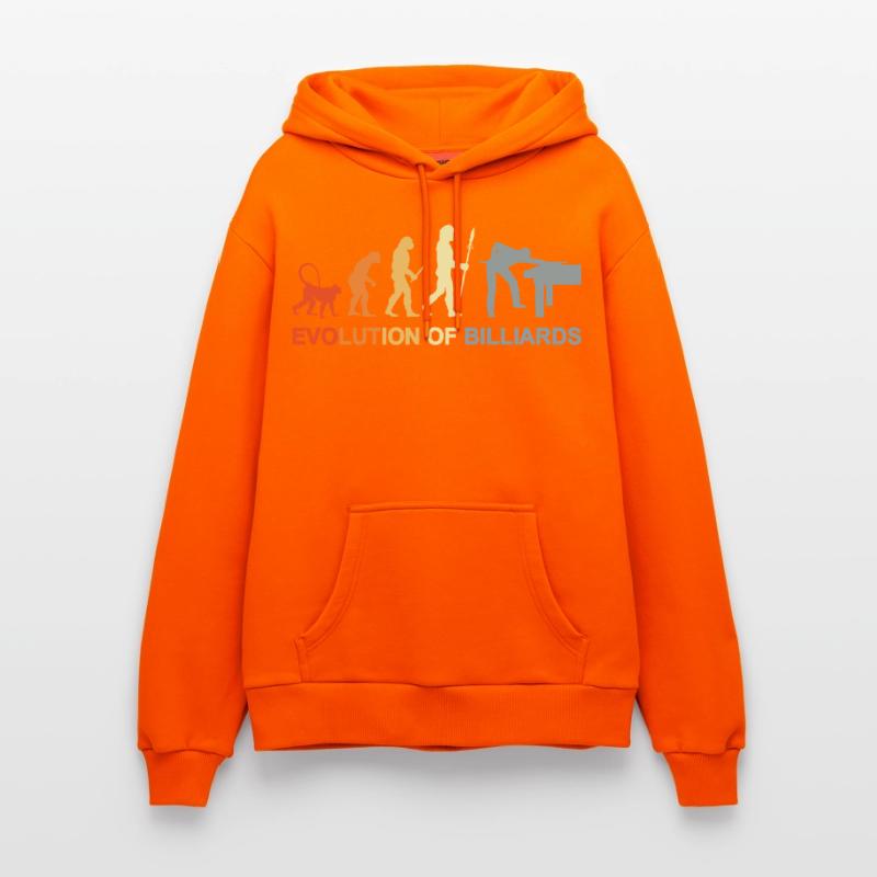 Pool Billard Evolution Organic Relaxed Hoodie Made in EU